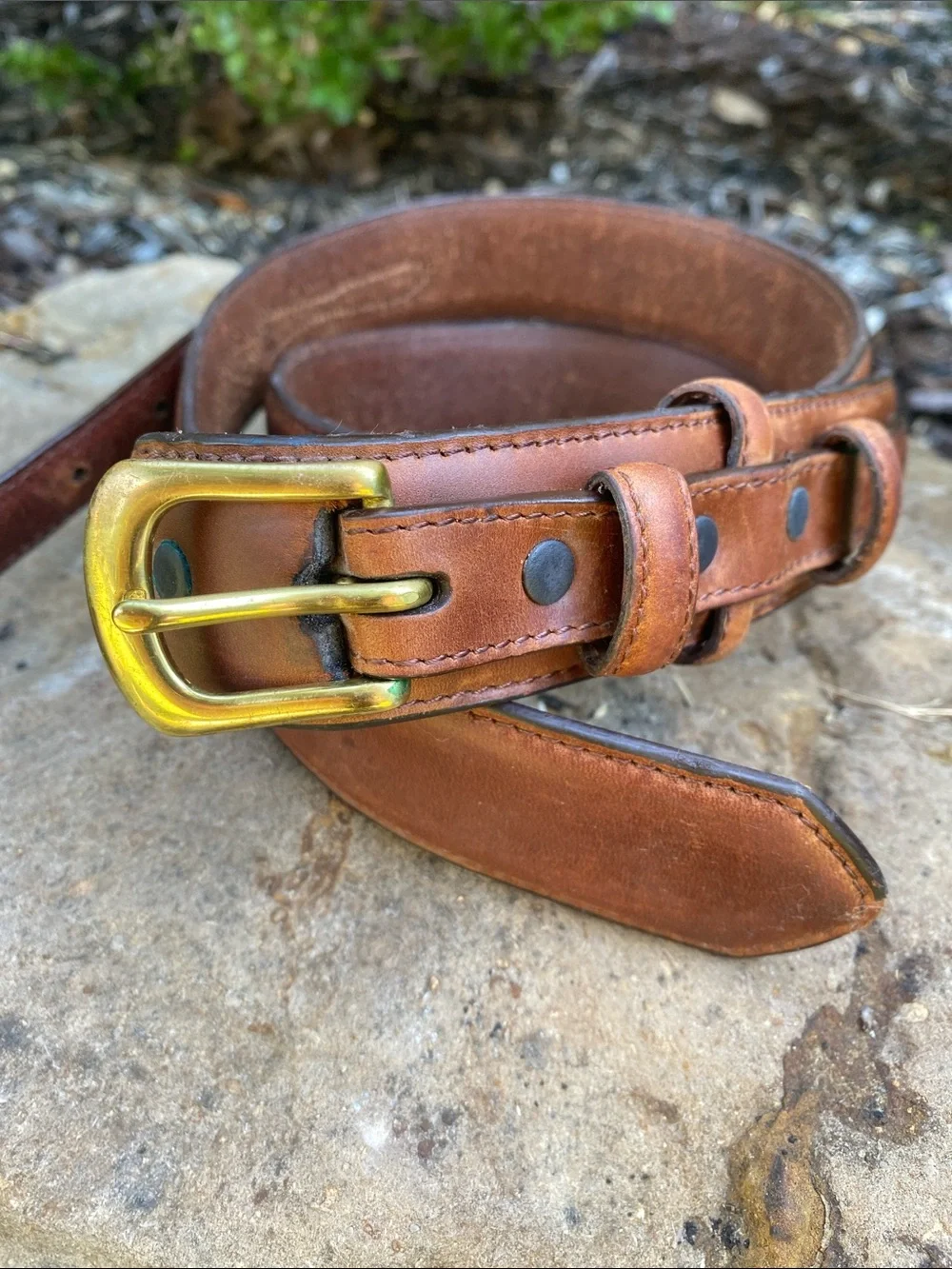 3D Belt timeless brown